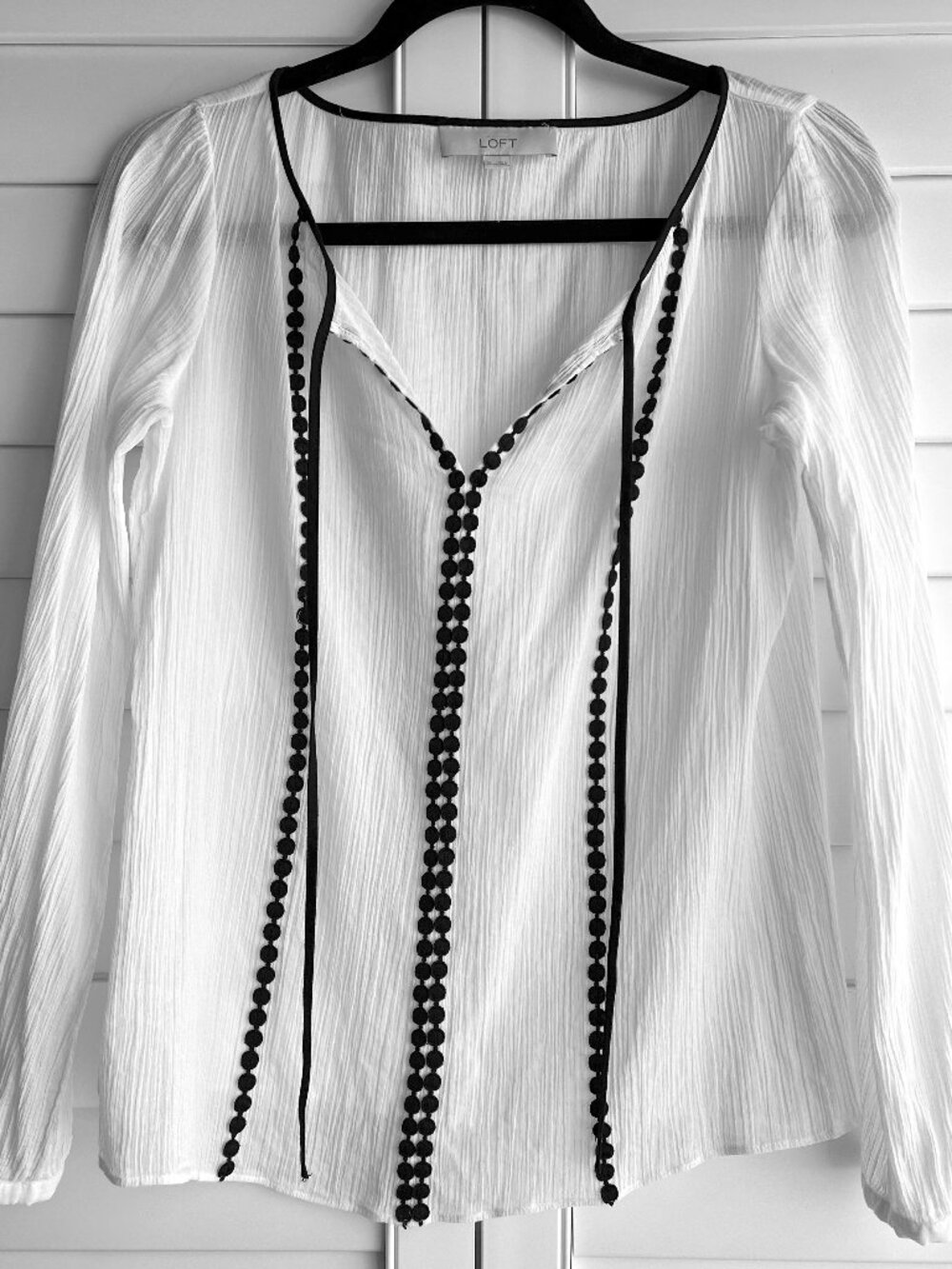 Loft 100% cotton top
